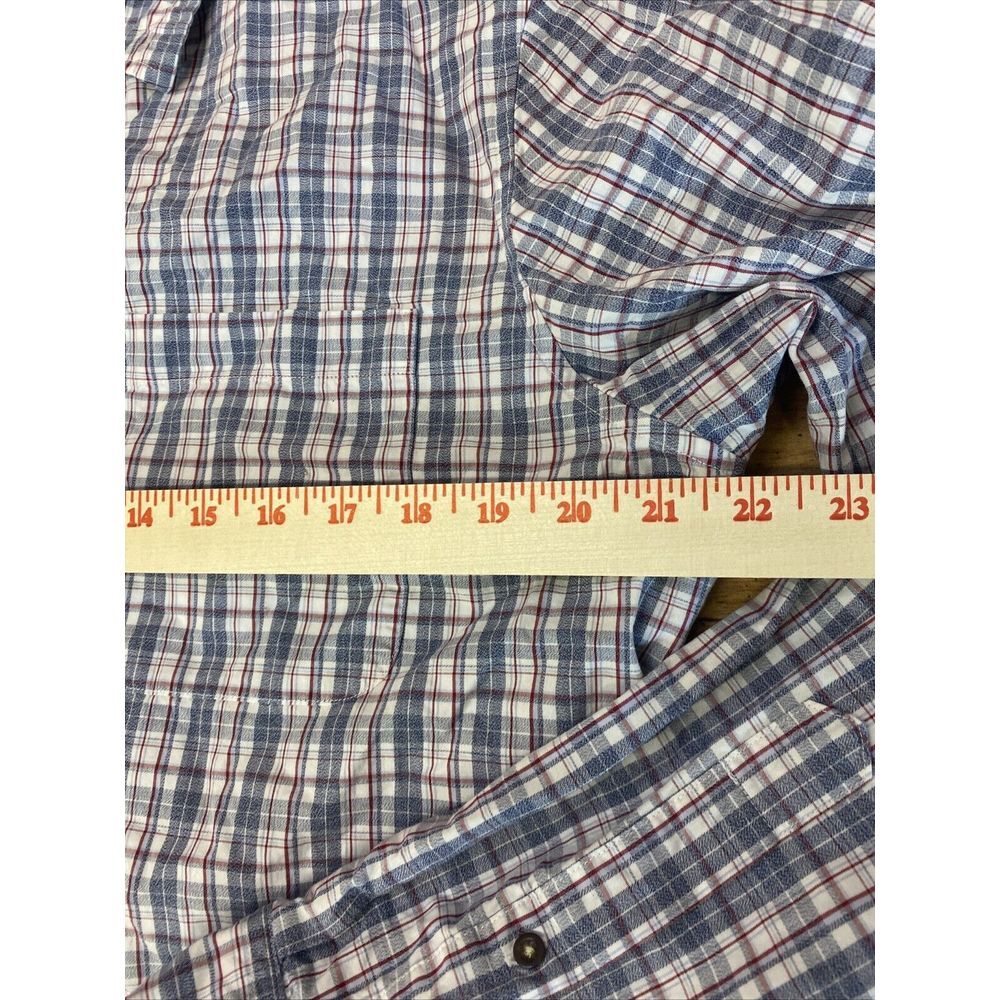 (2) Banana Republic Men's L Large Long Sleeve Plaid Shirts Standard Fit - Picture 10 of 16